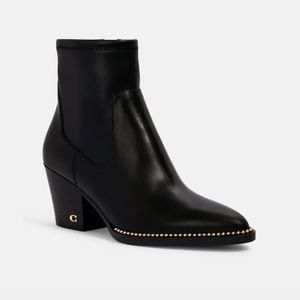 Coach cowboy booties
